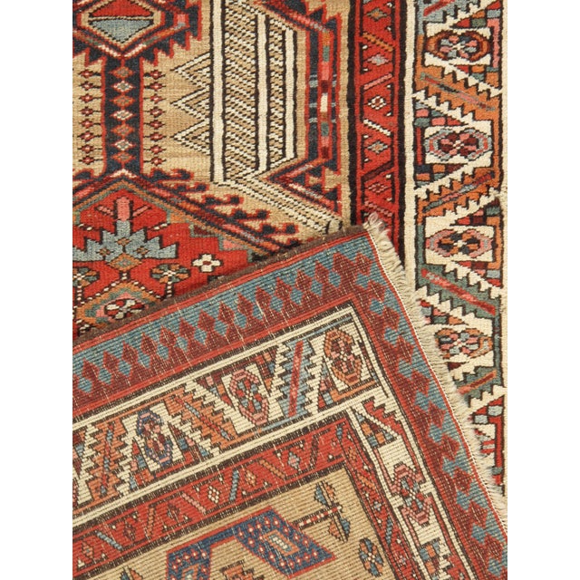 Textile Vintage Serab Hand Woven Runner 3ft 3in X 6ft 11in For Sale - Image 7 of 8
