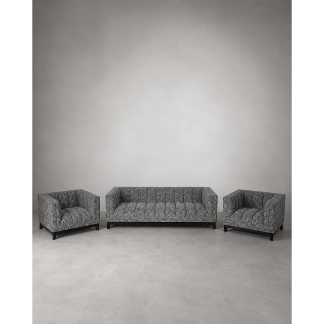 Textile Ditmar Sofa Set from Eichholtz, Set of 3 For Sale - Image 7 of 7
