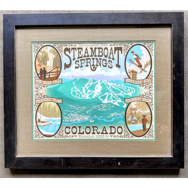 Steamboat Springs Framed Print by Steve Lowtwait For Sale - Image 4 of 12