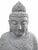 Boho Chic Vintage Stone Carved Buddha Statue For Sale - Image 3 of 8