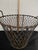 Brown Antique Industrial Wire Basket For Sale - Image 8 of 14