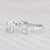 2020s Beverley K 0.47ctw Diamond Ring 14k White Gold Wedding Stackable Band, Size 6.75 For Sale - Image 5 of 8