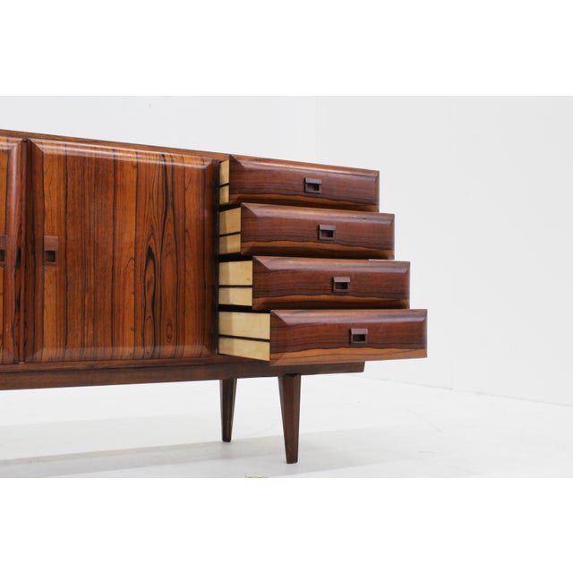 Mid-Century Modern Mid-Century Teak and Rosewood Sideboard, 1960s For Sale - Image 3 of 10