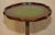 British Pie Crust Racing Green Leather Gold Leaf Tripod Table For Sale - Image 3 of 17