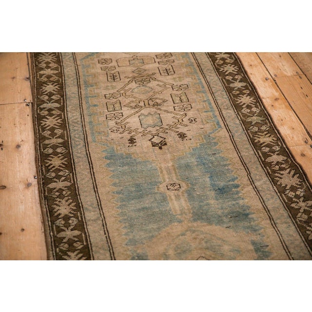 Textile Vintage Distressed Caucasian Rug Runner - 3' x 14'5" For Sale - Image 7 of 11