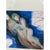 Off-white Nancy Willis Lovers in Blue Signed Pastel/Oil on Paper, Circa 1985 For Sale - Image 8 of 11