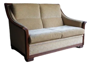 Art Deco Sofa with Ornate Design Elements