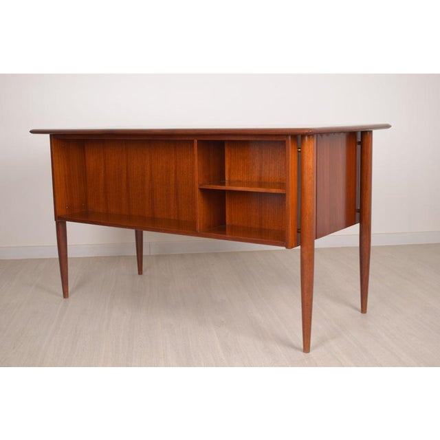 Vintage Writing Desk, Italy, 1960 For Sale - Image 12 of 15