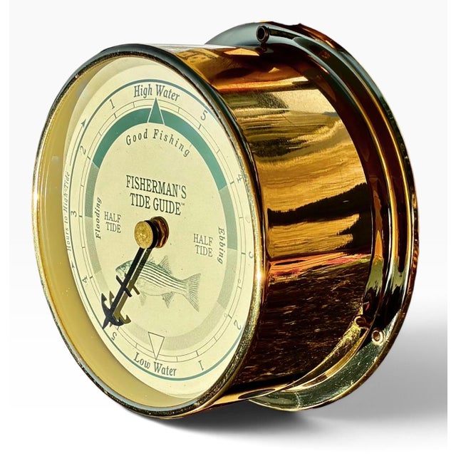 Industrial 1980s The Downeaster Fishing Barometer "Freshwater Series" , 3003 For Sale - Image 3 of 13