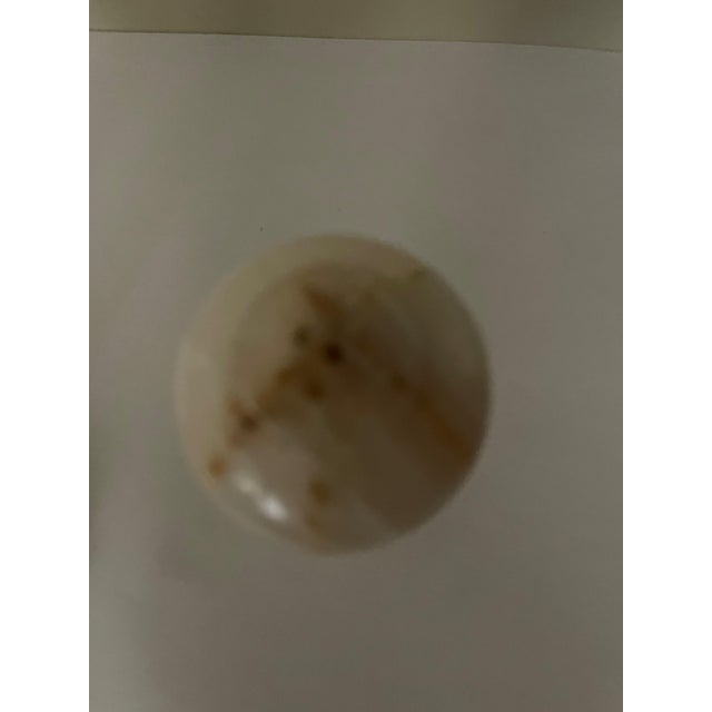 Onyx Salt and Pepper Shakers, 1970s, Set of 2 For Sale - Image 6 of 7