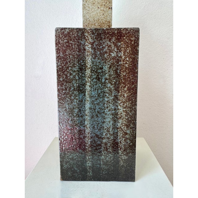 1960s Mid-Century Modern Stoneware Palshus Table Lamp by Per Linneman Schmidt, Denmark, 1960s For Sale - Image 5 of 9
