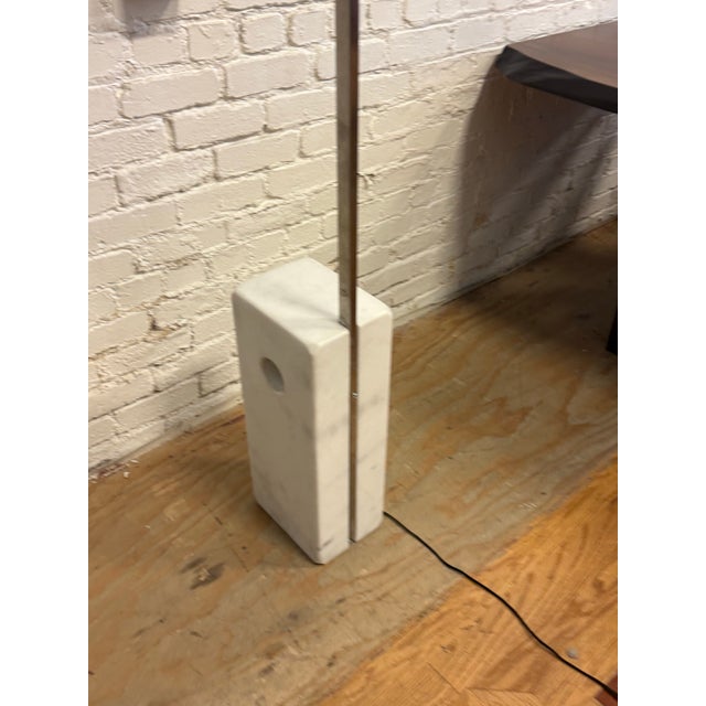 In the Style of Achille & Pier Giacomo Castiglioni for Flos Arco Floor Lamp For Sale - Image 11 of 13