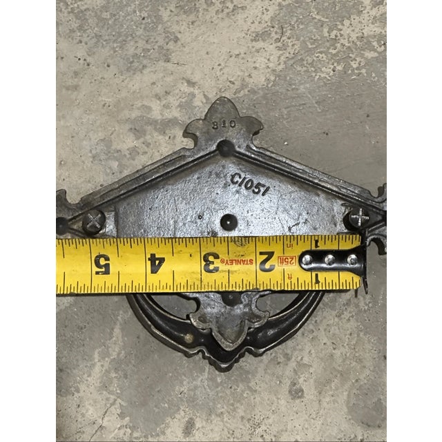 Vintage Gothic Style Metal Drawer Pull Handle For Sale - Image 9 of 9