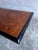 Vintage Burl Wood Coffee Table on Black Lacquered Base For Sale - Image 9 of 12