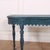 Small 19th C English bow end painted pine console table. 1860 Dimensions:W: 105cm (41.3")H: 72cm (28.3")D: 44cm (17.3")...