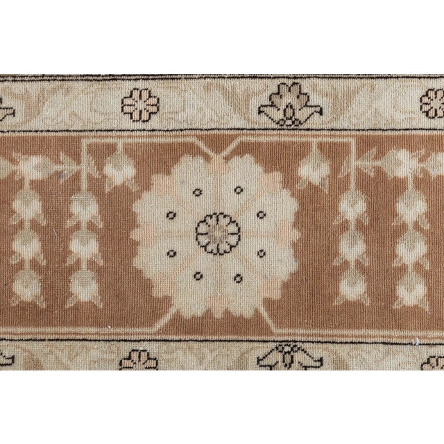 Traditional Antique-Inspired Floral Gray Rug "Heliantha" by Doris Leslie Blau For Sale - Image 4 of 8