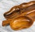 Wood Mid-Century 19" Monkey Pod Wood Divided Centerpiece Leaf Bowl For Sale - Image 7 of 9