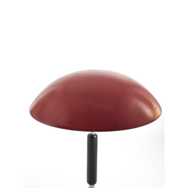 Nickel-Plated Steel Table Lamp by Chr. Bergh & Co. and Cebe, Sweden, 1937 For Sale - Image 3 of 11