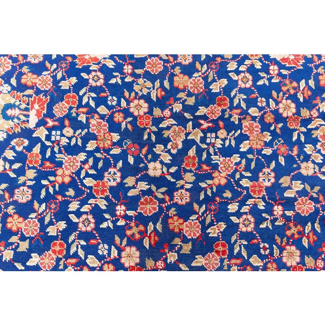 Expertly curated by Doris Leslie Blau, this rare rug is a testament to centuries of weaving artistry. The antique...