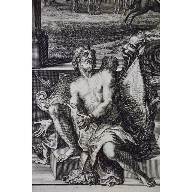 Daniel Marot's the Siege of the Dutch Fortified City of Ypres by Louis Xiv, 1680 For Sale - Image 11 of 11