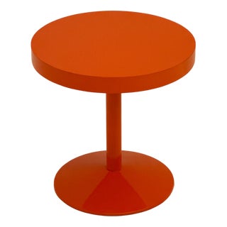 Space Age Orange Coffee Table, 1970s For Sale