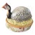 19th-Century Staffordshire Guinea Fowl Ceramic Tureen For Sale