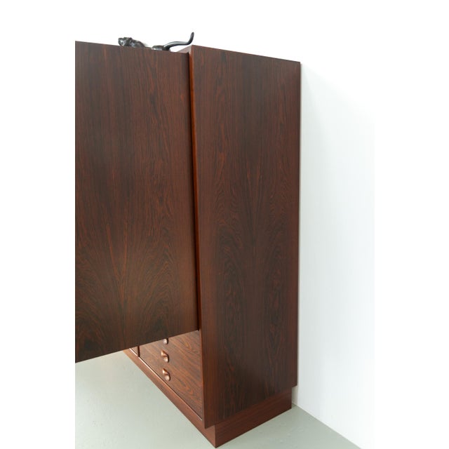 Mid-Century Modern Danish Rosewood Dresser Cabinet by Axel S. Albeck, 1950s For Sale - Image 17 of 18