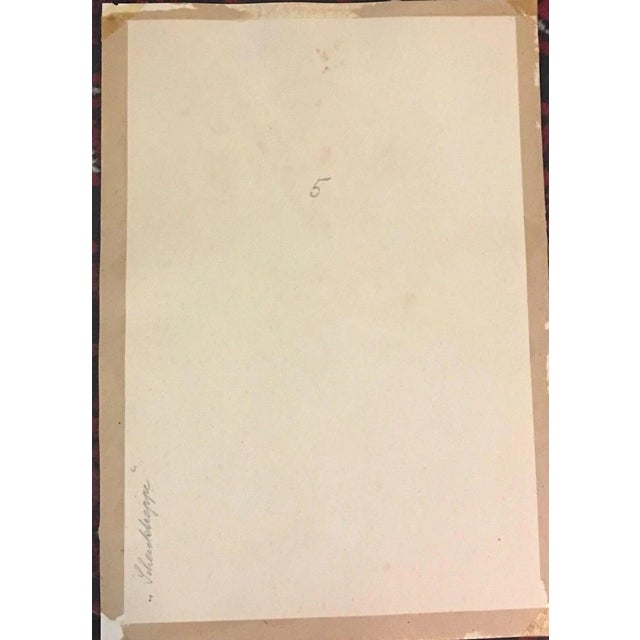 Arnold Karl, Ratskeller Charming, 1942, Watercolor and Gouache For Sale - Image 3 of 13