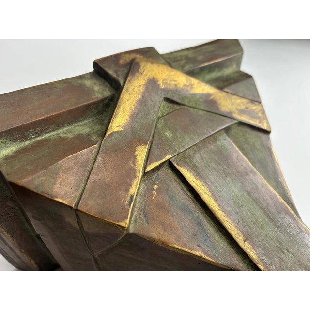 Metal Deco Italian Wall Lamps in Bronze from Banci, 1970s, Set of 2 For Sale - Image 7 of 14