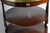 Wood Louis XVI Style Three Tier Bouillotte Drinks Table, Marble Top For Sale - Image 7 of 12