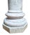 White Marble Neoclassical Pedestal For Sale - Image 12 of 16