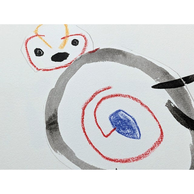 Modern Joan Miro, Enfance d'Ubu V, Lithograph, 1972 For Sale - Image 3 of 4