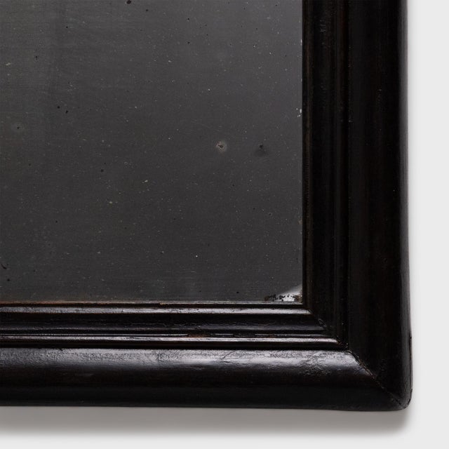 Chinese Chinese Spoiled Glass Wall Mirror, C. 1900 For Sale - Image 3 of 3