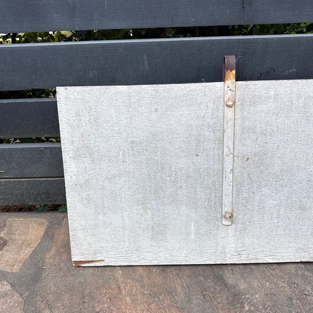 Vintage “Antique” Store Display Sign For Sale - Image 9 of 11