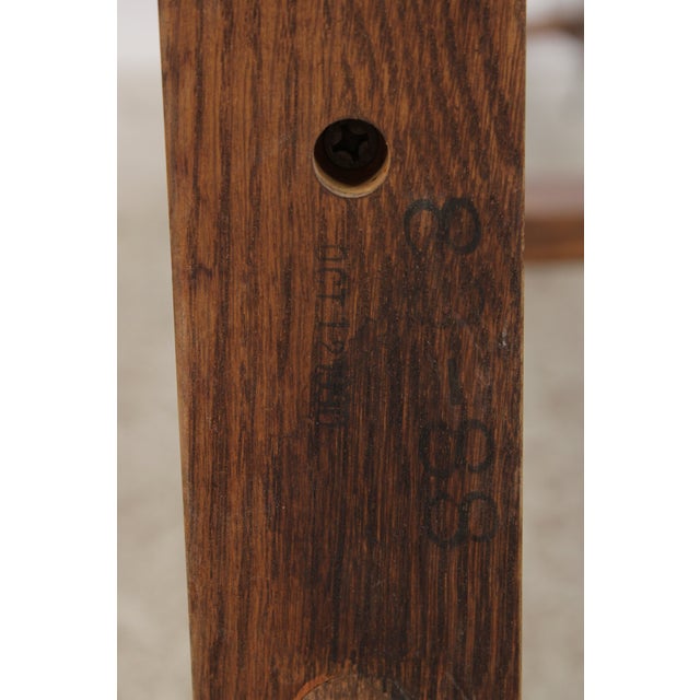 Stickley Mission Oak Double Coat Rack Hall Tree For Sale - Image 15 of 17