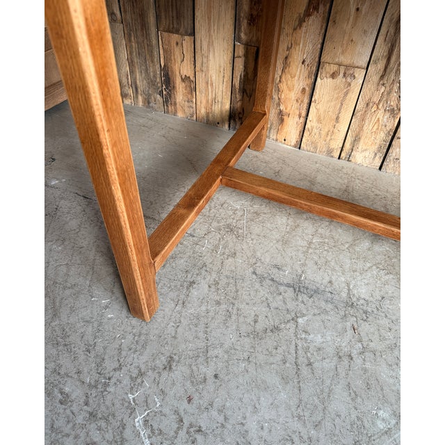 Vintage Desk in Oak, 1950s For Sale - Image 12 of 14