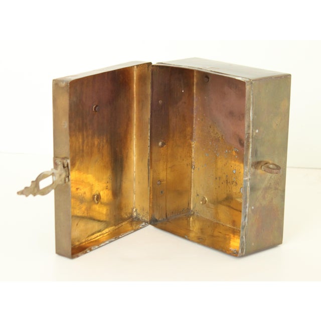 Early 20th Century Vintage Unlacquered Cricket Box/Swing Handle For Sale - Image 5 of 7