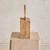 Brown Vintage Italian Wood + Copper Square Sculpture by Banci Firenze For Sale - Image 8 of 13