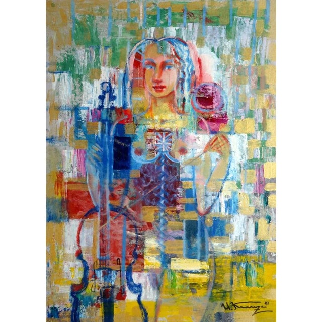 Uldis Krauze, Morning Melody, 2021, Oil on Board For Sale - Image 6 of 6