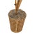 Metal Janna Thomas for Tiffany & Co Gilt Steering Potted Tulip in Basket For Sale - Image 7 of 7
