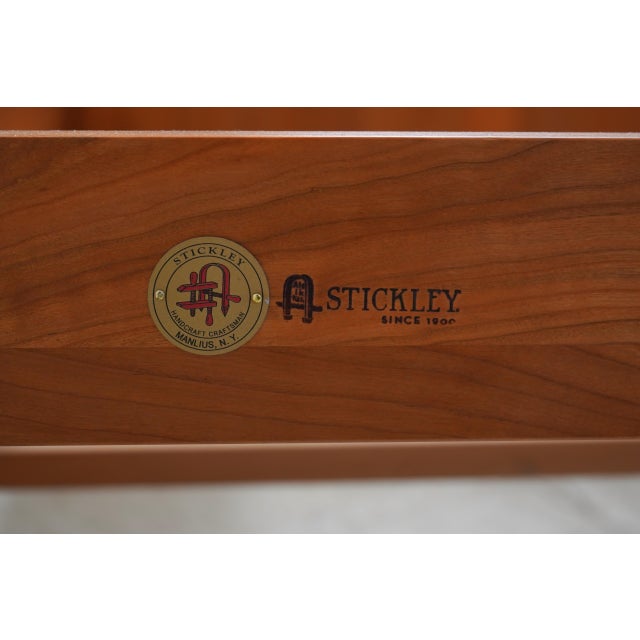 Stickley Craftsmen Queen Size Cherry Arts & Crafts Bed For Sale - Image 12 of 12