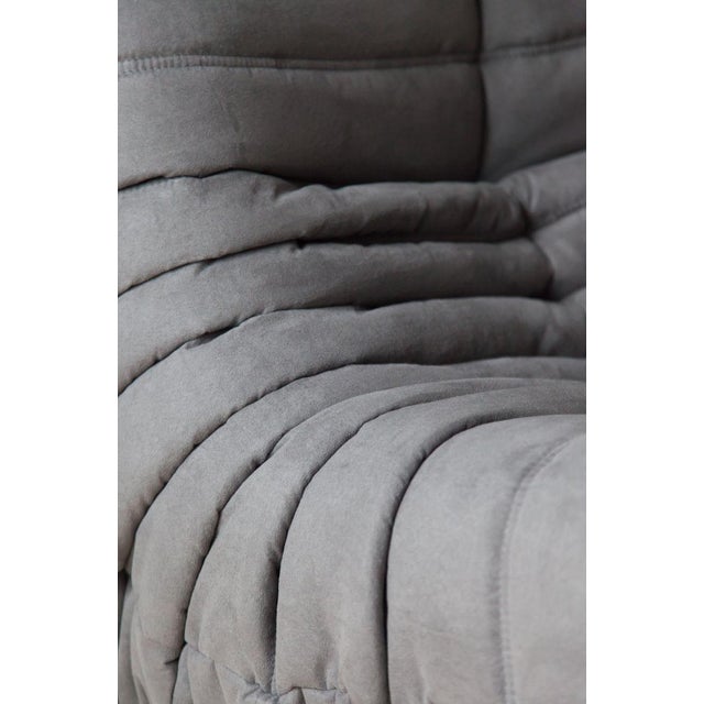 This Togo has been reupholstered with new foam and high-quality new fabric, keeping its inner structure giving the item...