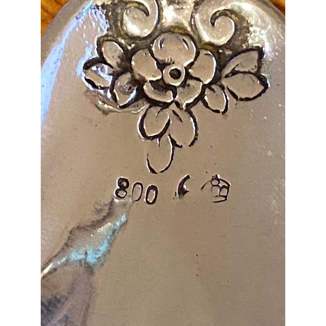 Metal Vintage Sterling Silver Caviar/Sugar Shovel/Jelly Spoon, Made in Germany For Sale - Image 7 of 7