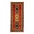 Vintage Hand-Knotted Persian Kashkoli Runner 2'10" X 7'0" For Sale