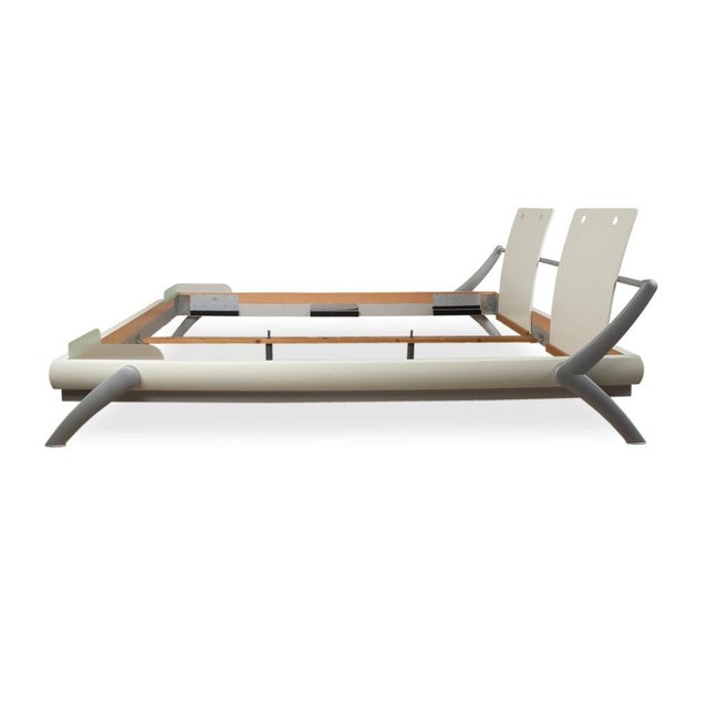 White Wooden Bed from Hülsta For Sale - Image 15 of 17