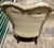 Mid 20th Century Upholstery Heart-Back Accent Chair For Sale - Image 4 of 6