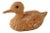 Vintage Hand-Carved Wooden Duck For Sale