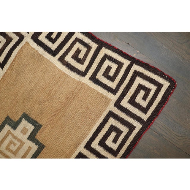 American American Camel Color Navajo rug no. j5099 For Sale - Image 3 of 5