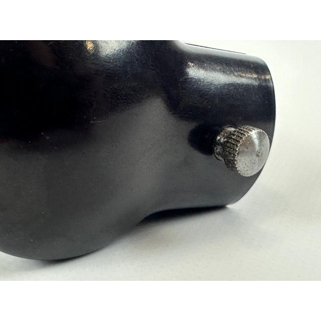 Glass Bauhaus Bakelite Tubular Wall Lamp, 1930s For Sale - Image 7 of 10