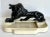 Vintage Glazed Ceramic Lion Tabletop Trinket Cachepot For Sale - Image 12 of 12
